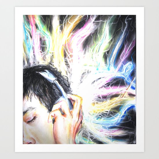 Synesthesia Art Print