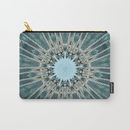 Ocean Seawave Glass Mandala Carry-All Pouch