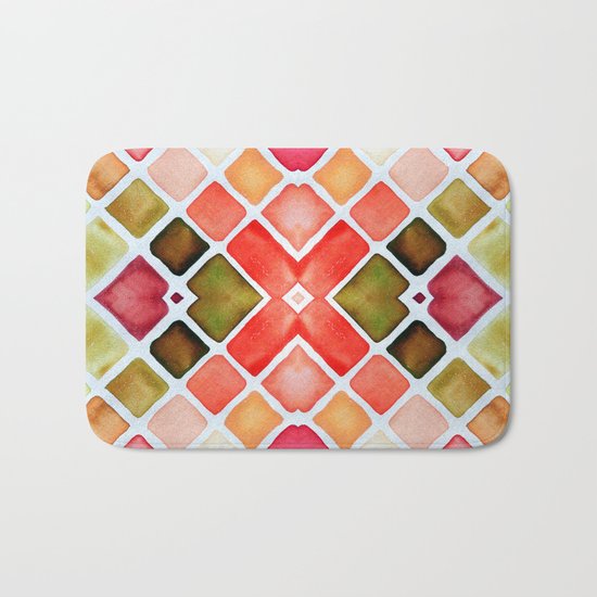 WATERCOLOR Bath Mat