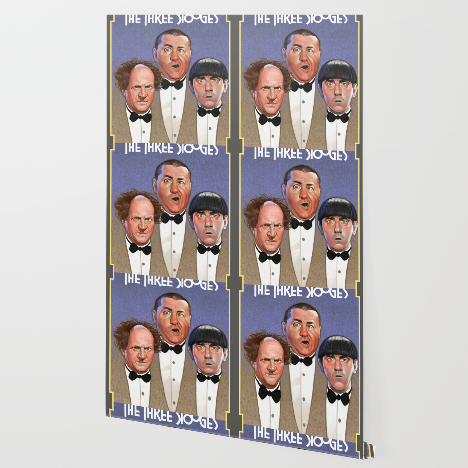 The Three Stooges Wallpaper By Dwrobins2000 Society6