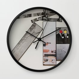 John Baldessari - The Fallen Easel (1988) Wall Clock