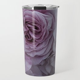 Vintage Lavender Roses Travel Mug