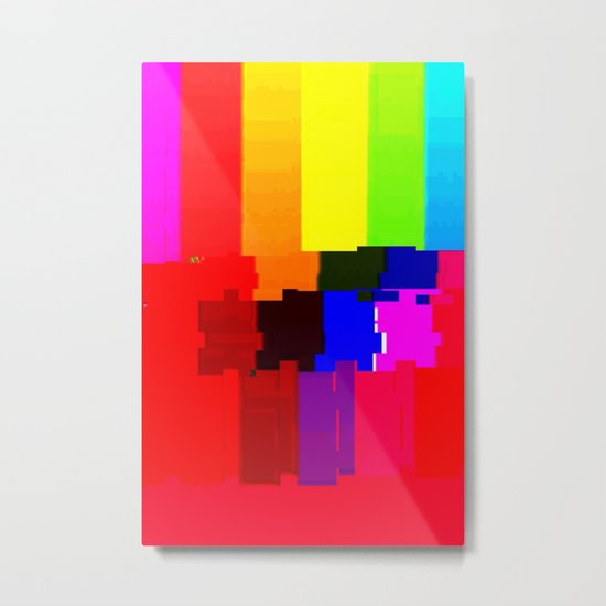 Melt Metal Print
