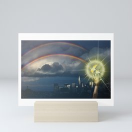 Broken Rainbow Mini Art Print