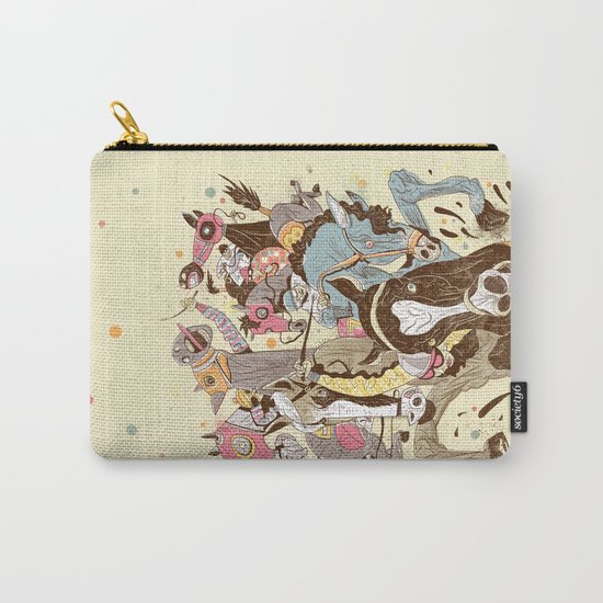 The Great Horse Race! Carry-All Pouch