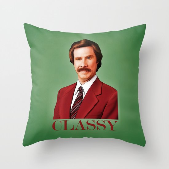CLASSY Throw Pillow
