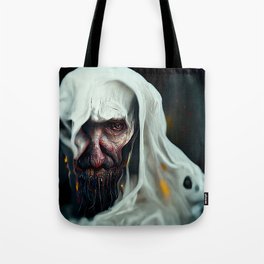 Scary ghost face #1 | AI fantasy art Tote Bag