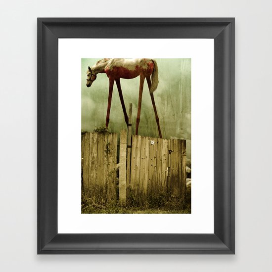 The Painted Horse Framed Art Print