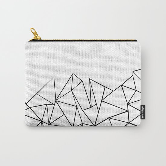 Ab Peaks White Carry-All Pouch