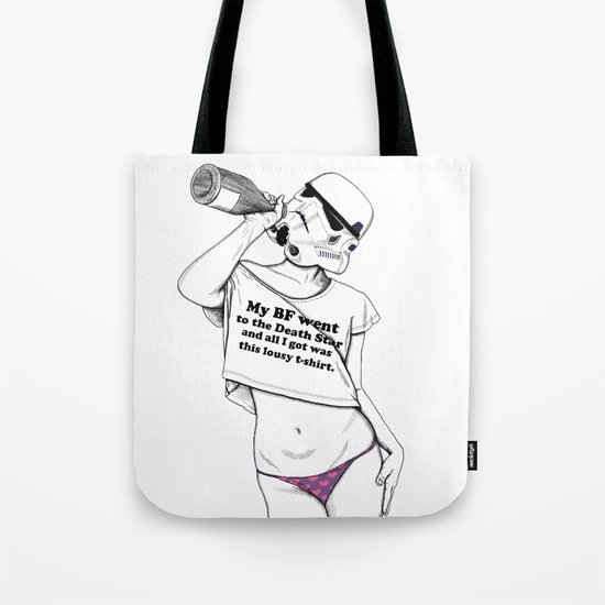 Gift shop t-shirt trooper Tote Bag