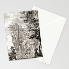Isaac de Moucheron Landscape with Architecture Stationery Card