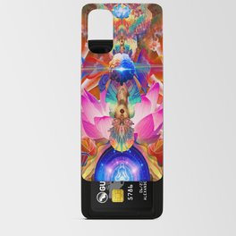 'The Ethereal States Of Gamma, Beta, Alpha, Theta, Delta Cosmic Waves' Android Card Case