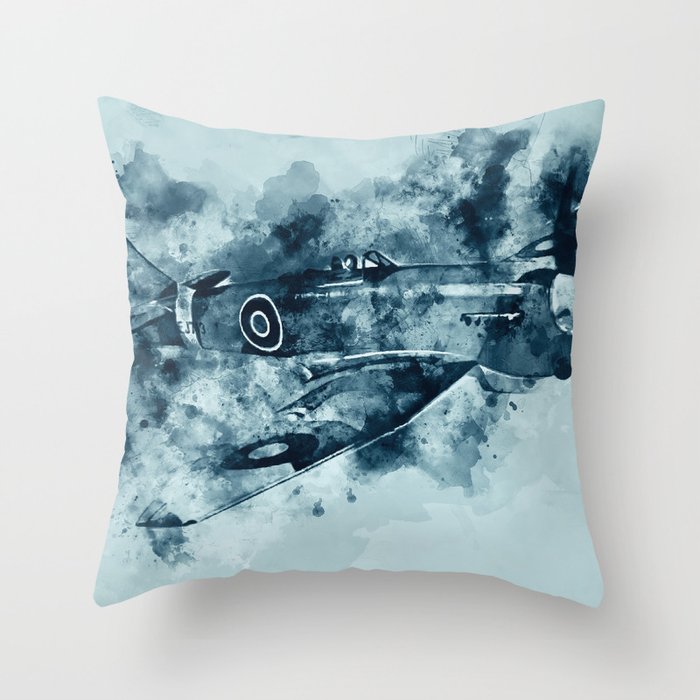 Hawker Tempest Throw Pillow
