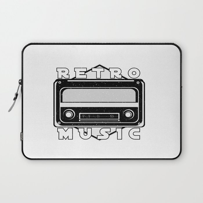 Retro Music Laptop Sleeve