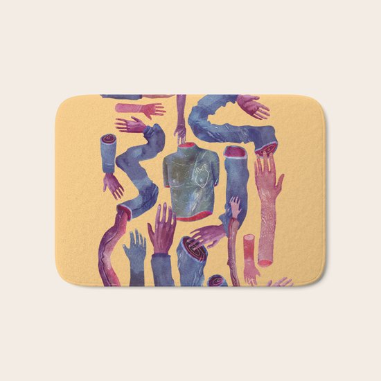 hands Bath Mat