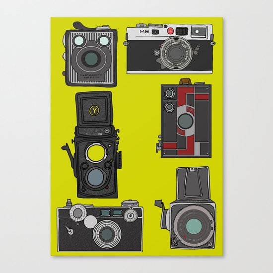 Cameras Canvas Print