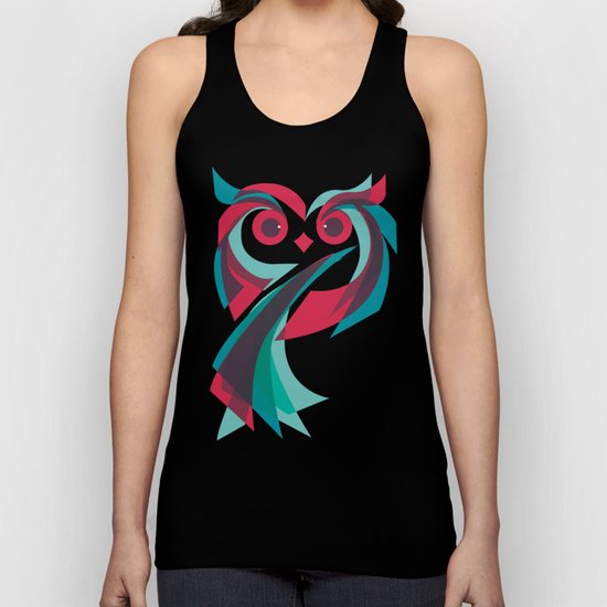 Owl Unisex Tank Top