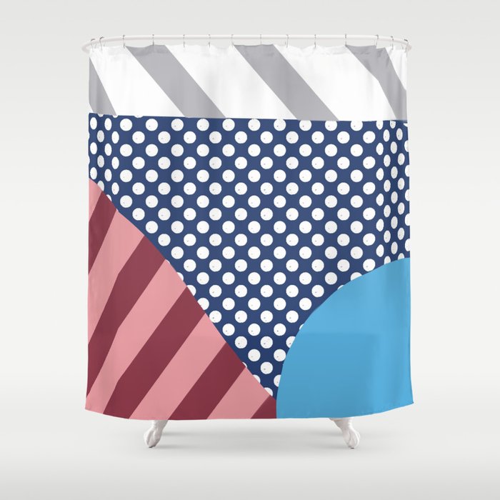 Parra Pattern Shower Curtain By Onlymy2cents Society6
