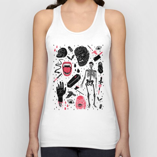 Whole Lotta Horror Unisex Tank Top