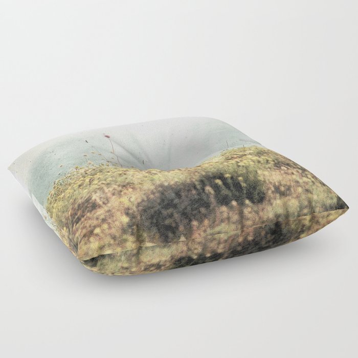 Houat island #4 - Contemporary photography Floor Pillow