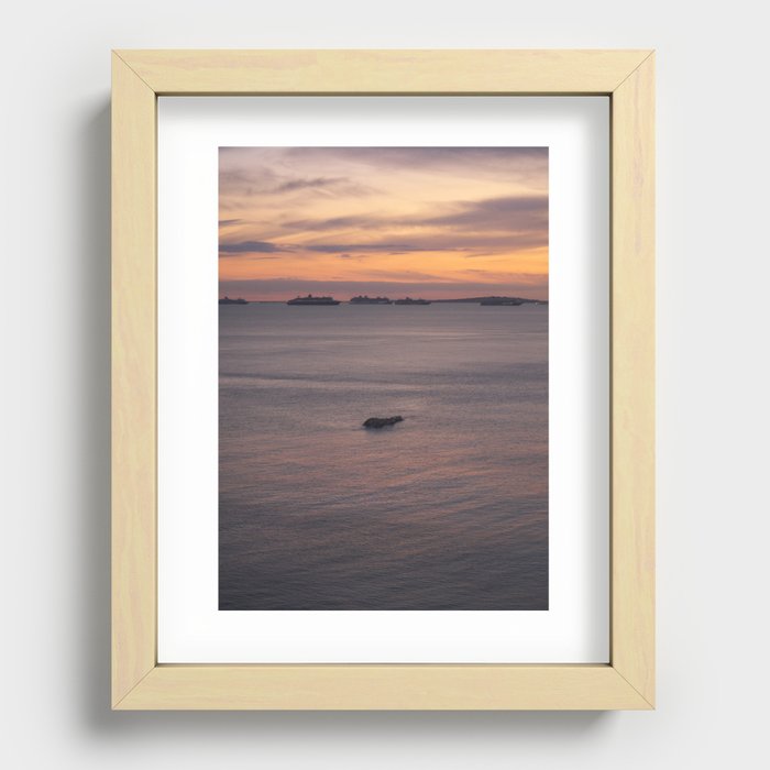 The Dormant Giants Recessed Framed Print