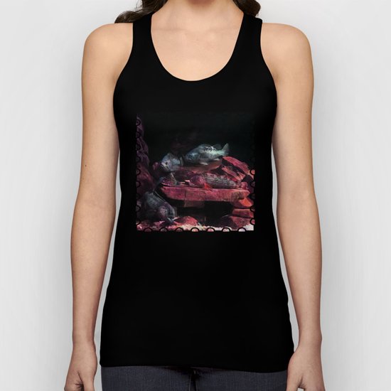 Fish on the Barbie Unisex Tank Top