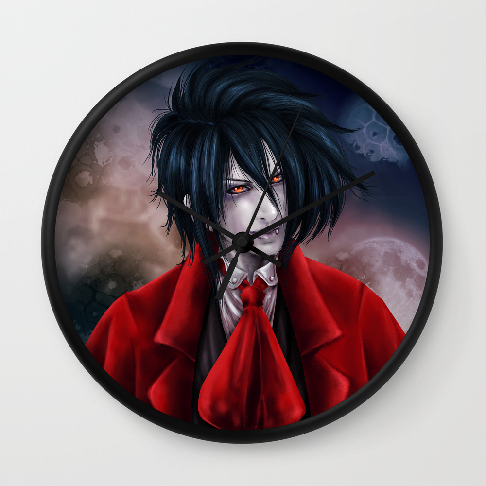Alucard Hellsing Wall Clock By Kanogt Society6 Info alpha coders 89 wallpapers 67 mobile walls 6 art 13 images. alucard hellsing wall clock by kanogt