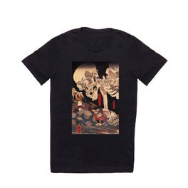 Takiyasha the Witch and the Skeleton Spectre, by Utagawa Kuniyoshi T Shirt | Drawing, Ghosts, Ghostsofjapan, Gashadokuro, Monsters, Illustration, Japaneseghosts, Japan, Vintage, Skeleton 