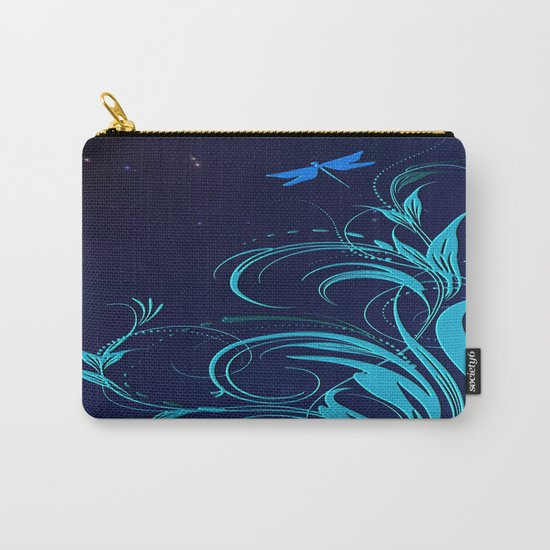 Good Night Dragonfly Carry-All Pouch