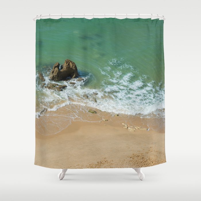 Sea Algarve Portugal Shower Curtain