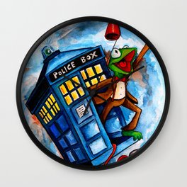 Muppet Who - The eleventh doctor. Wall Clock