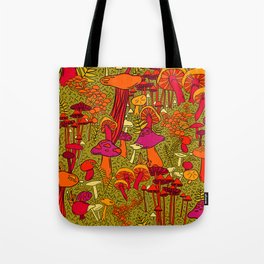 Mushrooms in the Forest Tote Bag