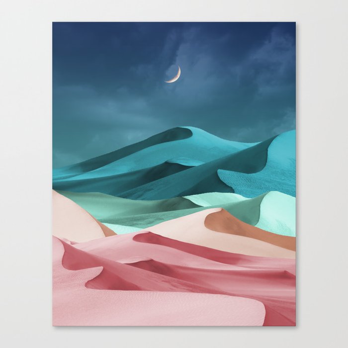 Blushing Pistachio Canvas Print