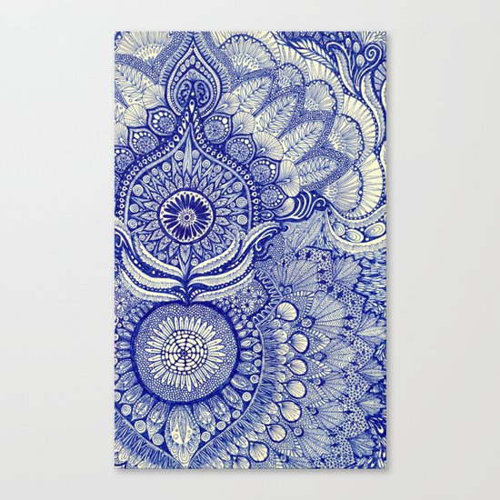 blue Canvas Print