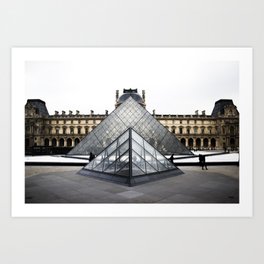 Louvre Art Print