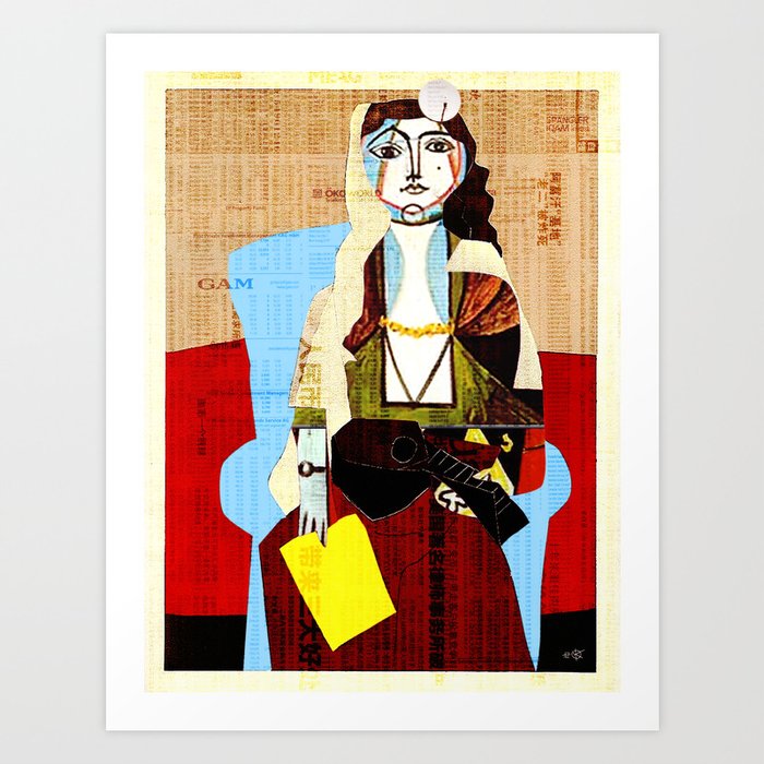 Picasso Women 2 Art Print by Marko Köppe | Society6