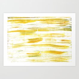 Lotion abstract watercolor Art Print | Ink, Arylideyellow, Creative, Lightyellow, Background, Urobilin, Minionyellow, Orange Yellow, Paper, Rough 