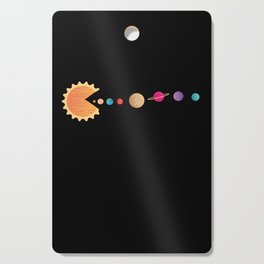 Funny Sun Planets - Outer Space Galaxy Solar System Cutting Board