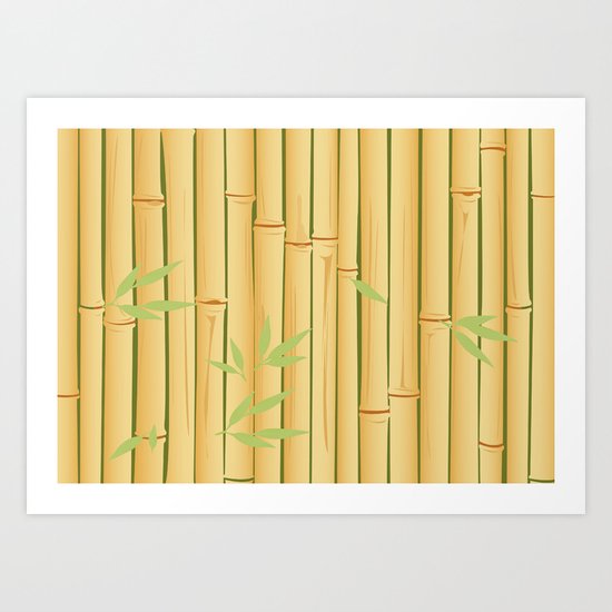Bamboo Art Print