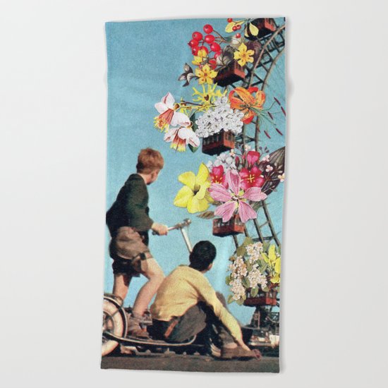 Bloomed Joyride Beach Towel