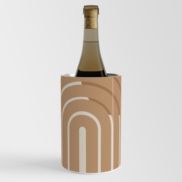 Karina - Mid Century Modern Abstract Art Wine Chiller