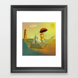 seaside Framed Art Print