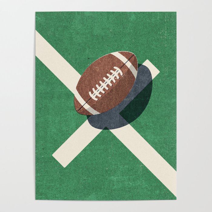 BALLS / American Football Poster