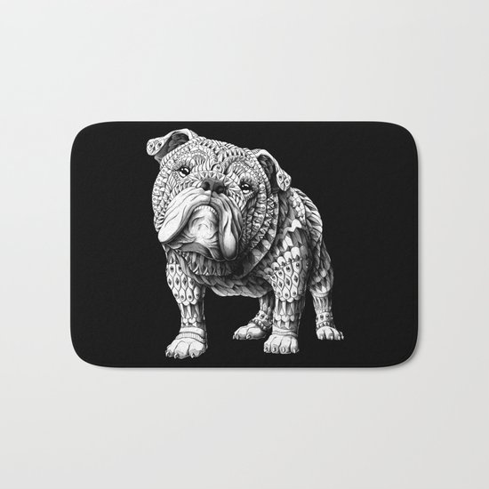 English Bulldog Bath Mat