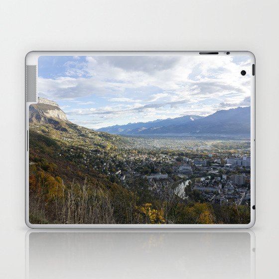 Grenoble France | City View Photo Laptop & iPad Skin