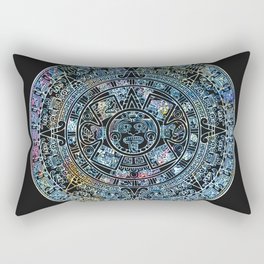 Mayan Calendar Froot Loops Rectangular Pillow
