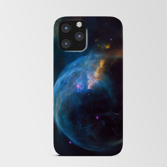 Bubble Nebula Outer Space Galaxy iPhone Card Case