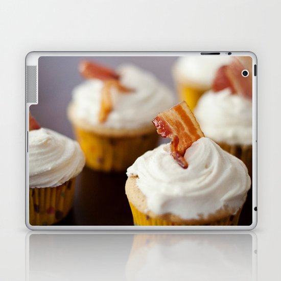 Bacon Maple Cupcake Laptop & iPad Skin