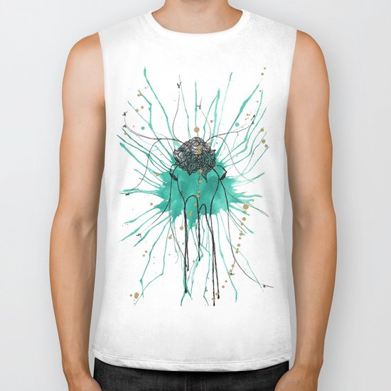 She Was Like Ice Cream And Roses, So Good, So Sweet Biker Tank