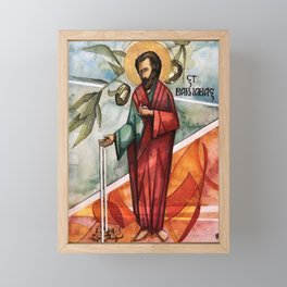 St. Barnabas Framed Mini Art Print